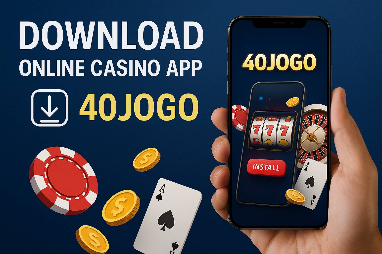 Baixar o 40JOGO Cassino App