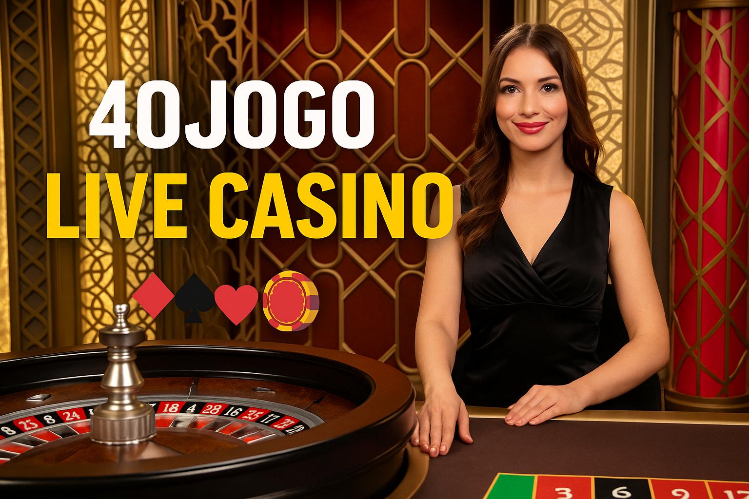 O 40JOGO Live Casino lança promoções regularmente