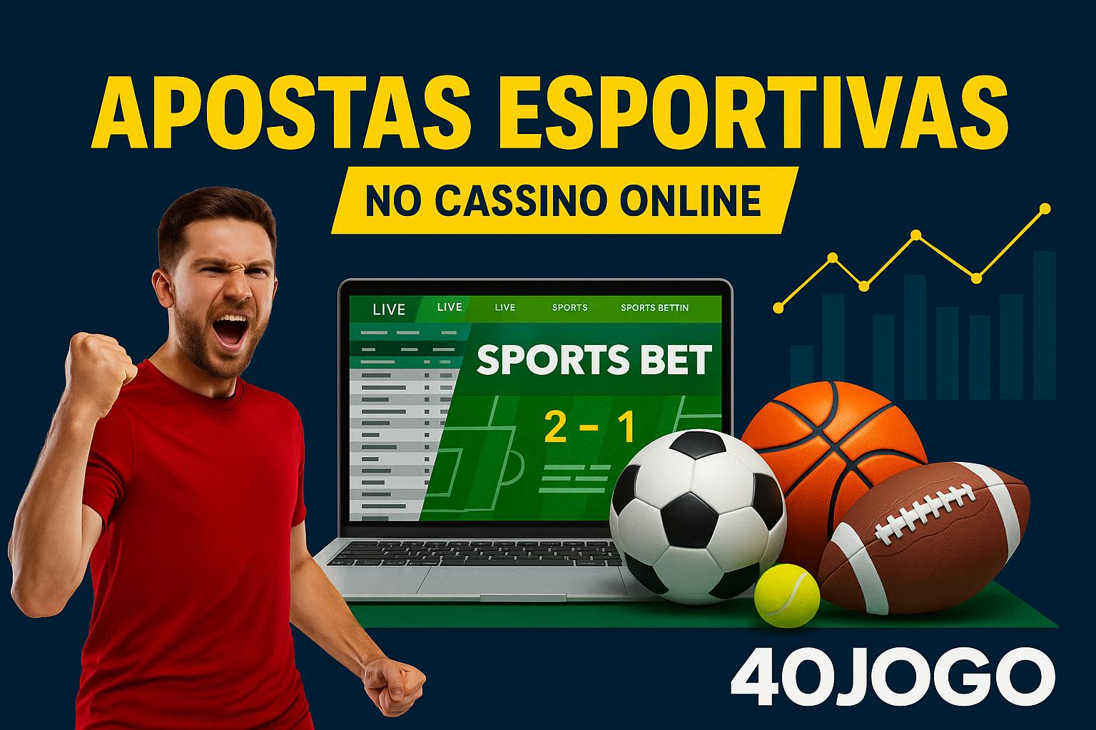 Aposte em apostas esportivas no cassino online 40JOGO