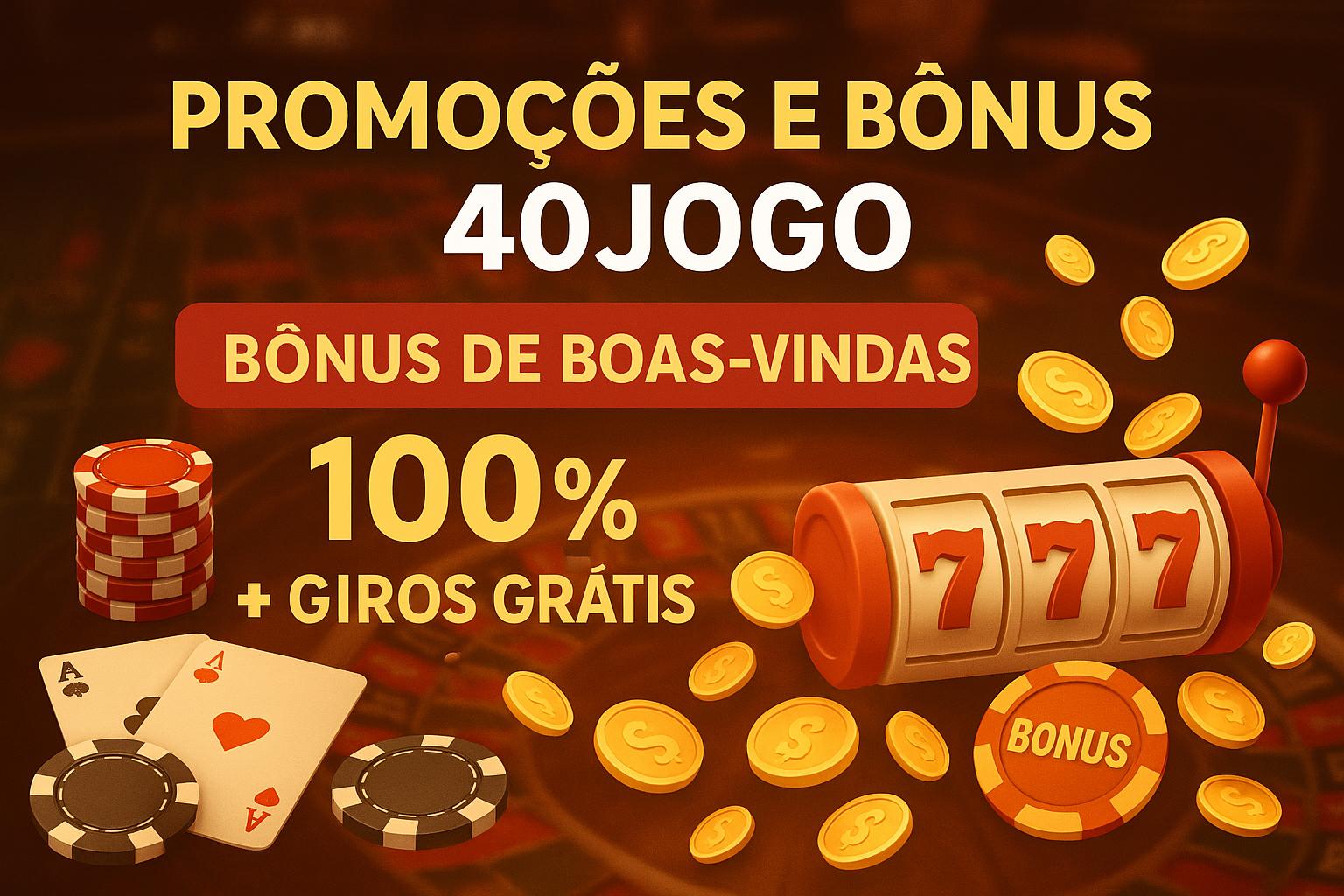 Criar uma nova Conta no plataforma 40JOGO