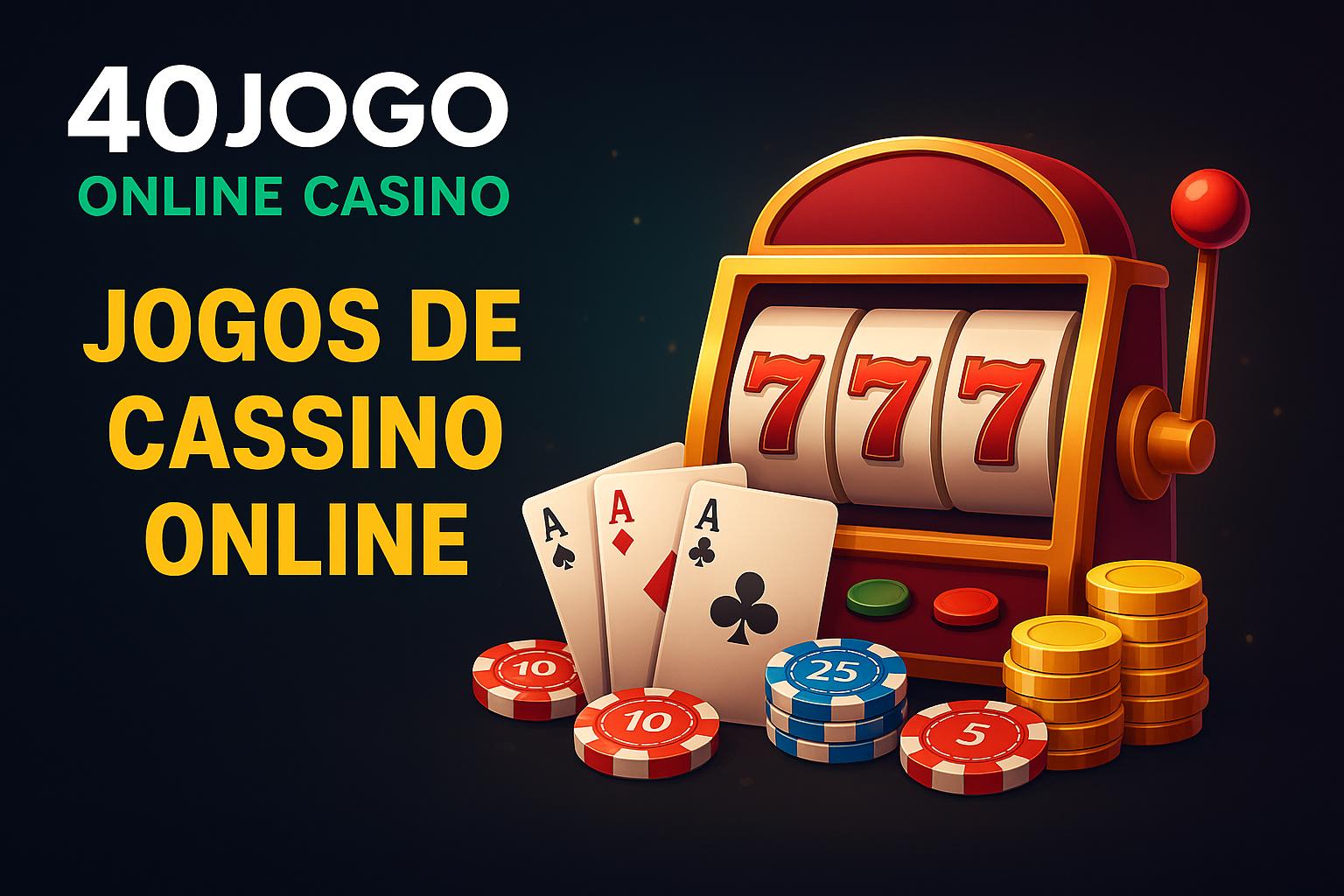 Explore o mundo das slot machines no 40JOGO Casino